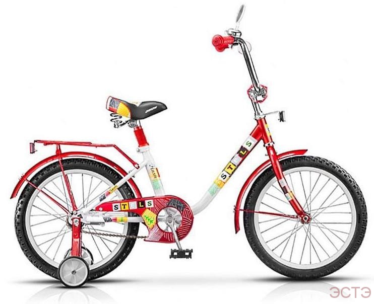 Велосипед STELS Flash 12" (2015) рама 8.5" Красный/белый