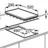 Стеклокерамическая варочная поверхность ELECTROLUX EHF93320NK