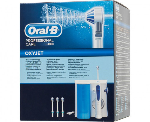 ИРРИГАТОР Oral-B Professional Care Oxyjet белый/синий