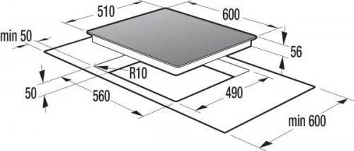 Стеклокерамическая варочная поверхность GORENJE ECT640SC