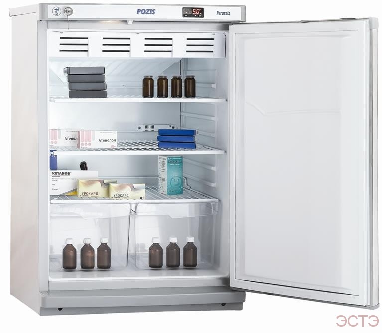 Холодильник фармацевтический POZIS ХФ-140 нерж.