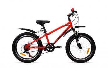 Велосипед FORWARD UNIT 20 2.2 (рост 10.5' 6ск.) красный/черный
