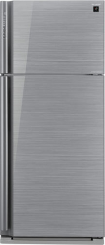 Холодильник SHARP SJXP59PGSL серебристое стекло