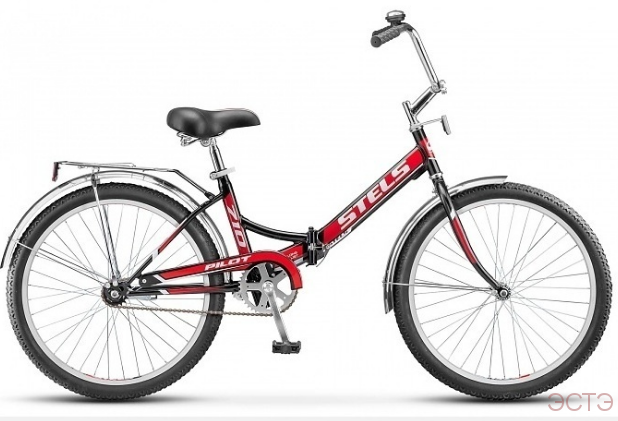 Велосипед STELS pilot-710 24" Z010 16" Красный/чёрный