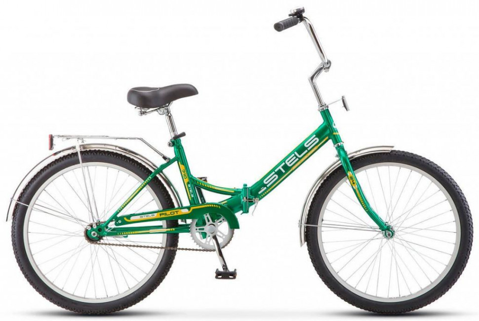 Велосипед Stels Pilot 710 24"  (LU085350) Зеленый/Желтый
