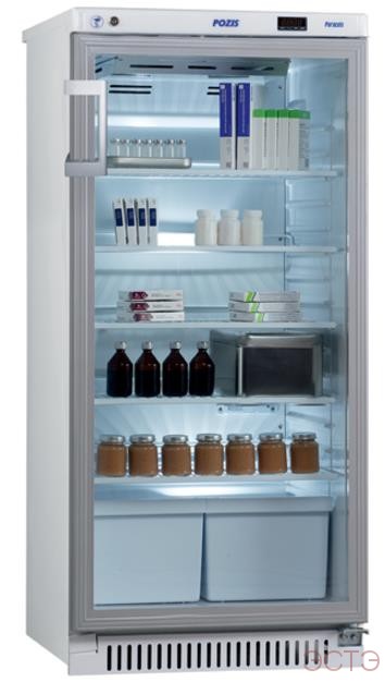 Холодильник фармацевтический POZIS ХФ-250-3 тонированное стекло