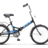 Велосипед STELS Pilot-415 20" (13.5" Черный/Синий)