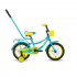 Велосипед FORWARD FUNKY 14 бирюзовый/желтый