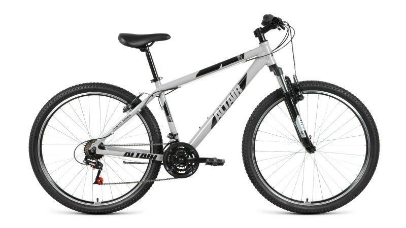 Велосипед ALTAIR AL 27,5 V (рост 17' 21ск.) серый/черный