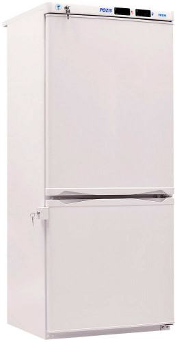 Лабораторный холодильник POZIS ХЛ-250 с 2-мя металлическими дверьми