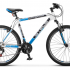 Велосипед STELS Navigator-600 V 26" V030 16" Белый/чёрный/синий