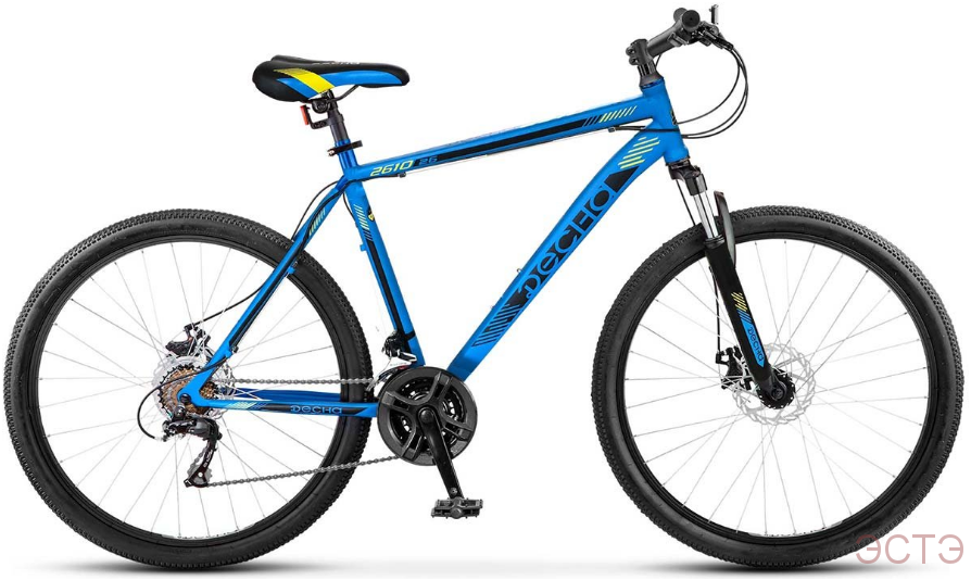Велосипед Десна-2610 MD 26" V010 16" Синий/чёрный
