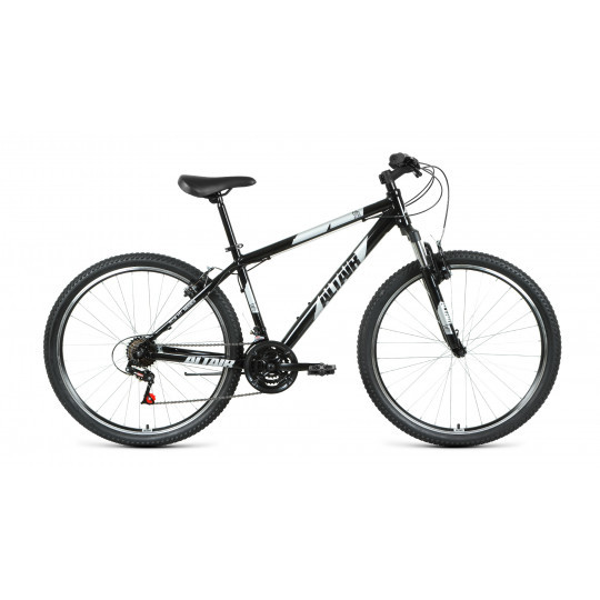 Велосипед ALTAIR AL 27,5 V (рост 19' 21ск.) черный/серебристый