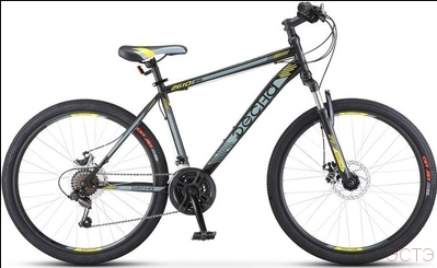 Велосипед Десна-2610 MD 26" V010 16" Чёрный/серый