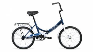 Велосипед ALTAIR CITY 20 (рост 14' 1ск. скл.) Темно-синий/Белый