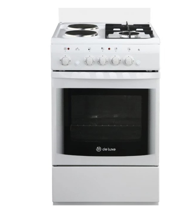 Газовая плита De Luxe 506022.03гэ(щ) ЧР-030 Газовая плита De Luxe 506022.03гэ(щ) ЧР-030