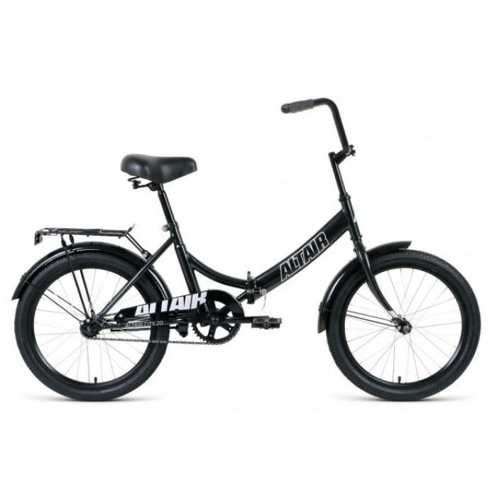 Велосипед ALTAIR CITY 20 (рост 14' 1ск. скл.) черный/серый