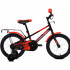 Велосипед FORWARD METEOR 12 черный/красный