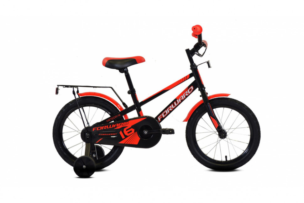Велосипед FORWARD METEOR 12 черный/красный