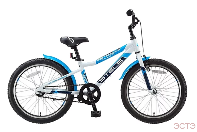 Велосипед STELS Pilot-210 Gent 20" V010 11" Белый/синий