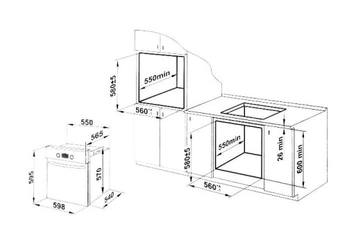 Духовой шкаф Gefest ДА 602-01 A