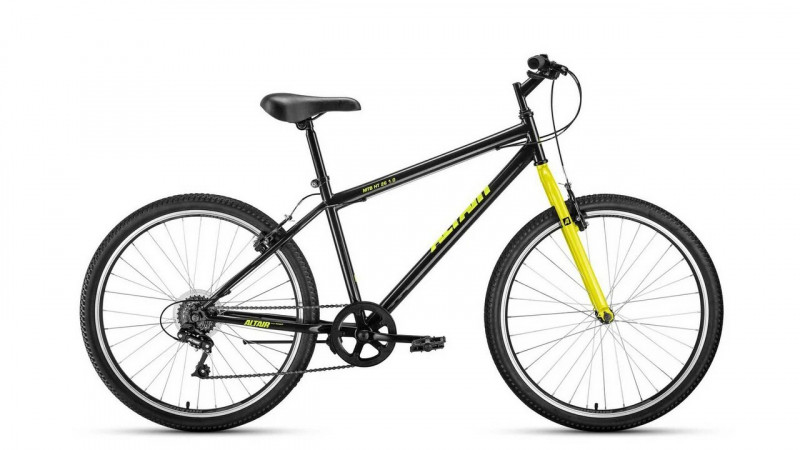 Велосипед ALTAIR MTB HT 26 1.0 (рост 19' 7ск.) черный/желтый
