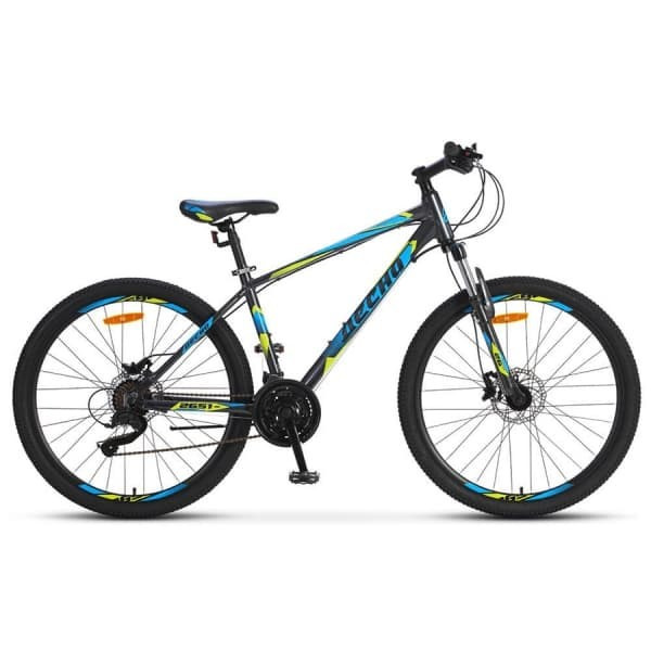 Велосипед Десна-2651 D 26" V010 Серый/синий (LU093368) 16"