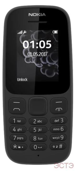 МОБИЛЬНЫЙ ТЕЛЕФОН Nokia 105 SS RM-1134 Black