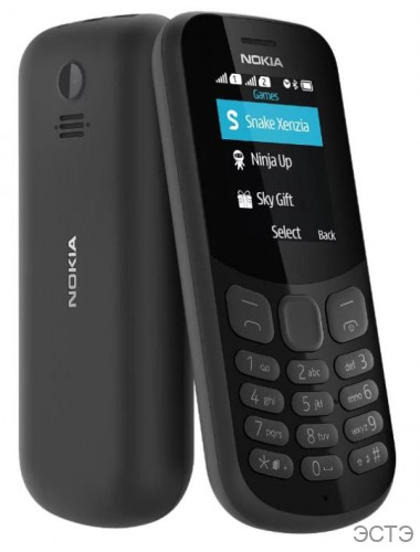 МОБИЛЬНЫЙ ТЕЛЕФОН Nokia 130 DS TA-1017 Black