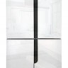 Холодильник GINZZU NFK-500 белое стекло