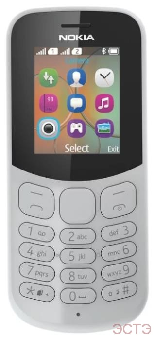 МОБИЛЬНЫЙ ТЕЛЕФОН Nokia 130 DS TA-1017 Grey