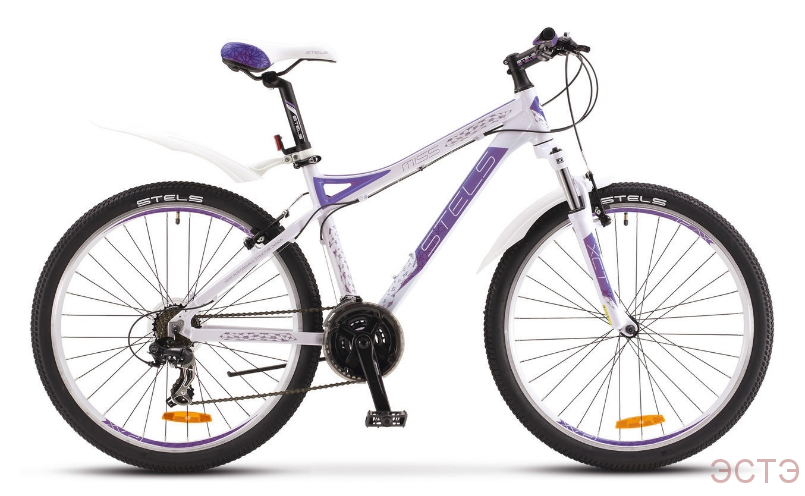 Велосипед STELS Miss-8500 V 26" (2016) рама 17" Белый/пурпурный