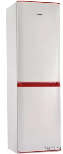 Холодильник POZIS RK FNF-174 белый с рубиновыми накладками индикация синяя
