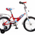 Велосипед ALTAIR CITY BOY 16 (16" 1 ск.) белый/красный