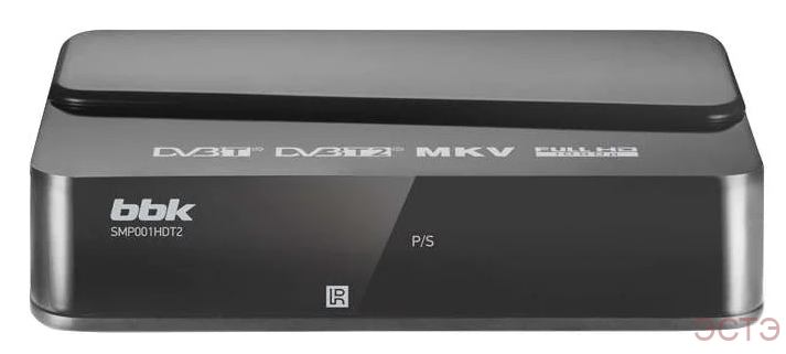 DVD и цифровые приставки BBK SMP 001HDT2 тёмно-серый
