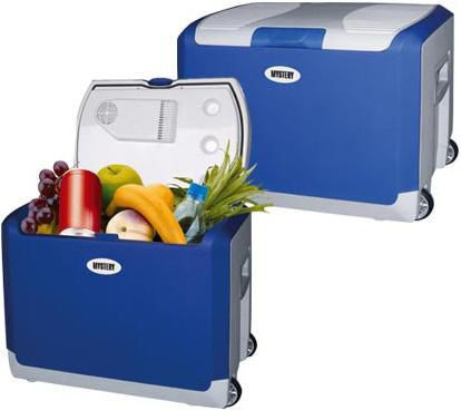 Сумка-холодильник  Mystery MTC-401 40л 55Вт синий/белый