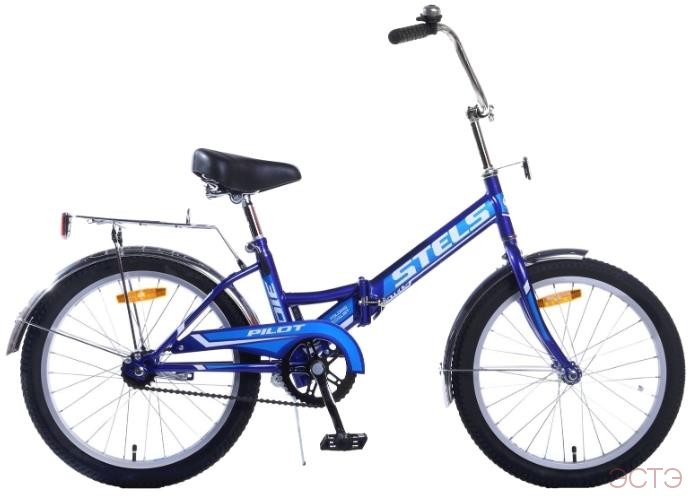 Велосипед STELS Pilot-310 20" Z011 рама 13" Зелёный/синий