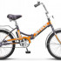 Велосипед STELS Pilot-310 20" Z011 рама 13" Чёрный/оранжевый