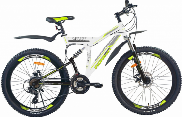 Велосипед PIONEER Maxx 26'/18'' white-black-green