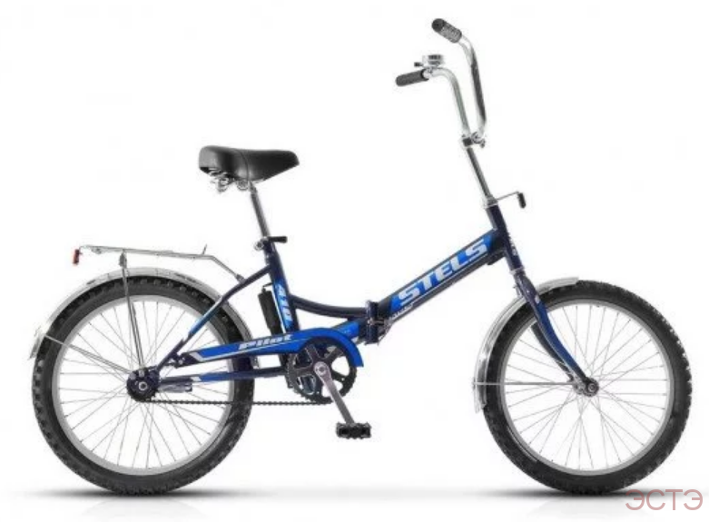 Велосипед STELS Pilot-410 20" Z011 рама 13.5" Чёрный/синий