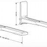 КРОНШТЕЙН HOLDER MWS-2003 темный металлик